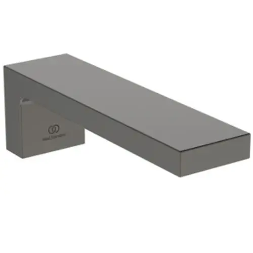 Wandauslauf in moderner Form von Ideal Standard, mit gerader Linie und ohne sichtbare Bedienelemente, in einem neutralen Farbton. Ideal für zeitgemäße Badezimmergestaltung.